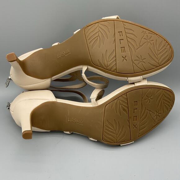 NEW Lifestride Women’s Masquerade Heels Beige Size 11M - Picture 8 of 10